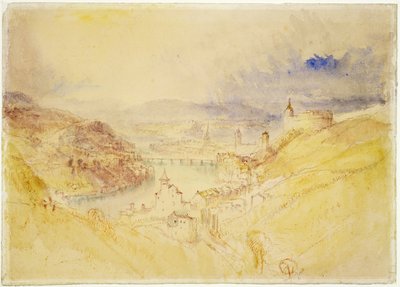 No.0583 Schaffhausen by Joseph Mallord William Turner